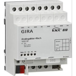 Gira Analogaktor 102200 KNX/EIB Analog 4fach REG