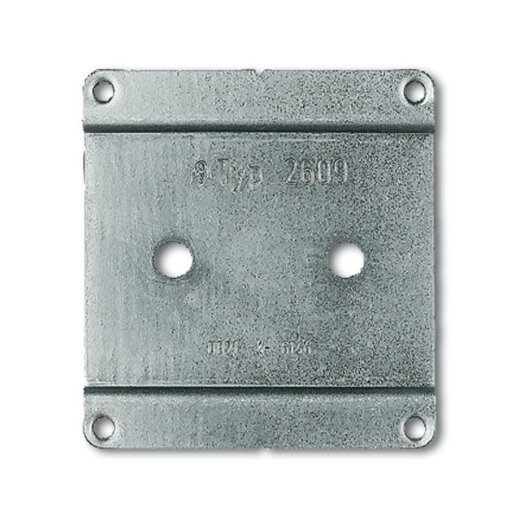 Busch-Jaeger 2609 WS Montageplatte
