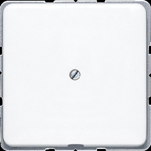 Jung Leitungsauslass mit Zugentlastung, Duroplast, Serie CD, alpinweiß CD590AWW