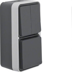 Berker Kombination M347903515 Serienschalter/Steckdose...