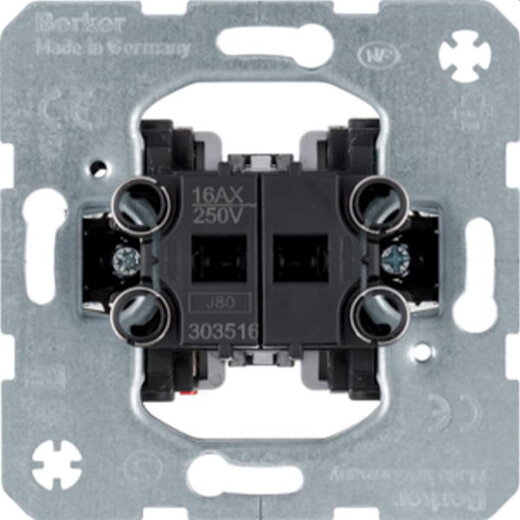 Berker Serienschalter M3Aus/Wechsel 16AX