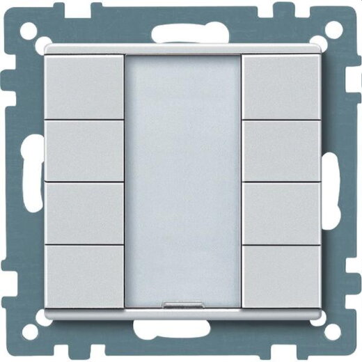 Merten Taster 627819 4fach polarweiss System M