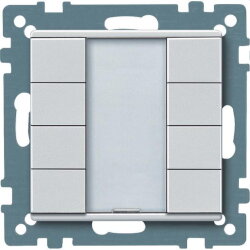 Merten Taster 627819 4fach polarweiss System M