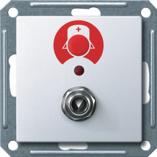 Merten Ruftaster MEG4847-0325 aktivweiss glaenzend