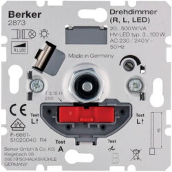 Berker Dimmer M32873 mit Softrastung Hauselektronik