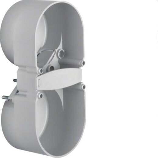 Berker Berührungsschutz M39191501 2fach grau