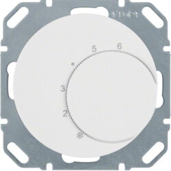 Berker Temperaturregler M320262089 polarweiss glaenzend