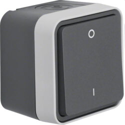 Berker Ausschalter M330723505 2polig Symbol 0 und 1...