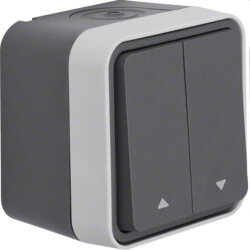 Berker Jalousieserienschalter M330753525 1polig Symbol...