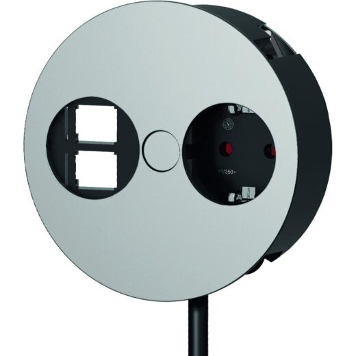 Bachmann Steckdosenleisten 931.001 TWIST 1S 2P 1xSCHUKO 1x Keystone