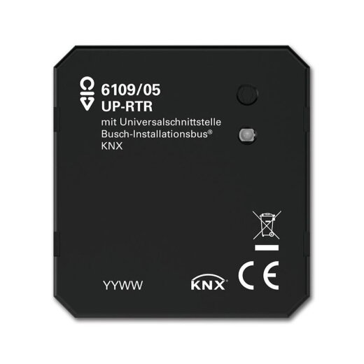 Busch-Jaeger Raumtemperaturregler Raumtemperaturregler 6109/05 5fach UP