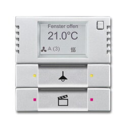 Busch-Jaeger Bedienelement 6128/28-83 2/4fach mit RTR