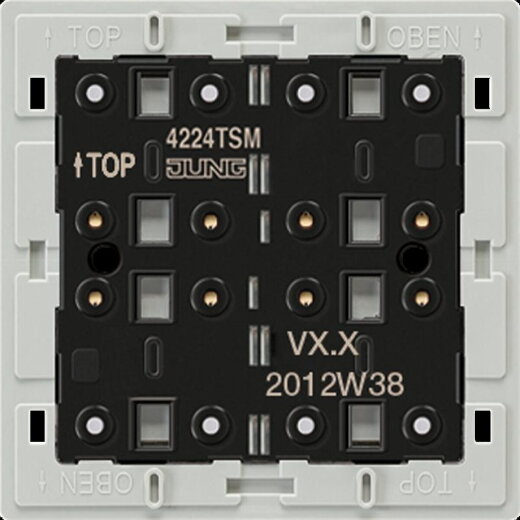 Jung Tastsensor-Modul 24 V AC/DC, 20 mA 2fach, Mehrdraht, F40 4224TSM