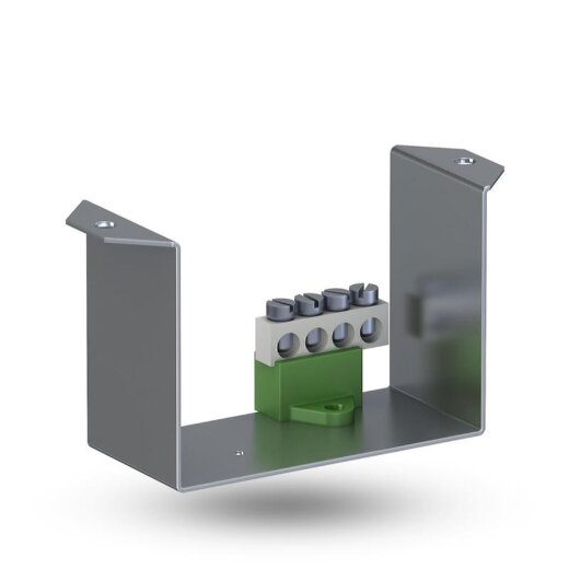 OBO Träger VHF-T1 mit PE-Klemmleiste