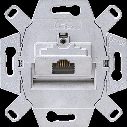 Jung Datendose Cat. 6 / Cat. 6A iso für 1 Terminal UAE8UPOK6