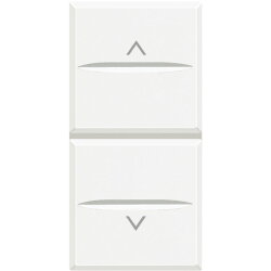 Bticino Jalousieschalter weiss