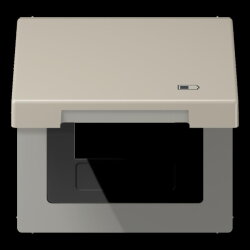 Jung Klappdeckel (mit Rückstellfeder) inklusive...