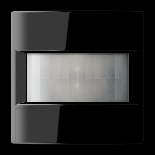 Jung LB-Management Bewegungsmelder Standard 1,10 m, Serie LS, schwarz LS17180SW