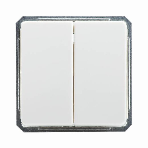 ELSO Doppelwechselschalter 211664 16A reinweiß