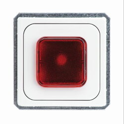 ELSO Lichtsignal 216014 E10 rote Haube reinweiß