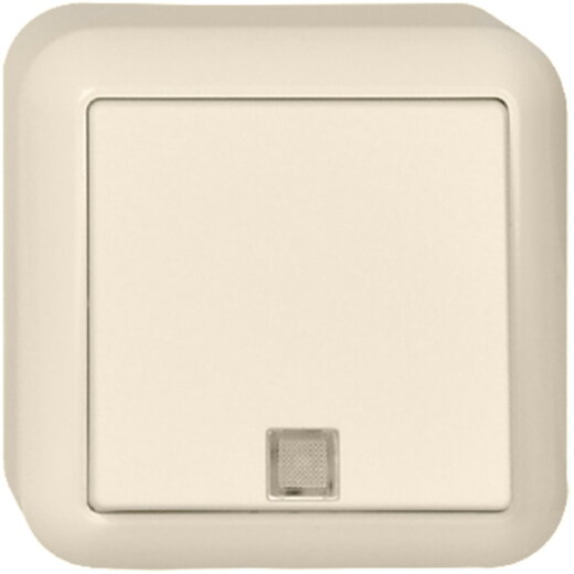 ELSO AP-Wechselkontrollschalter 381624 10A CONTURA reinweiß