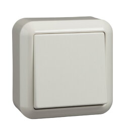 ELSO AP-Wechseltaster 382600 10A CONTURA perlweiß