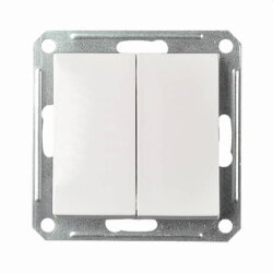 ELSO Doppelwechselschalter 361664 16A JOY reinweiß