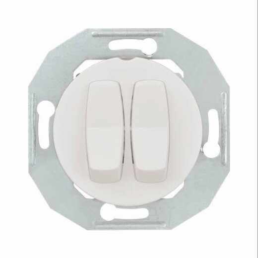 ELSO Jalousietaster WDE011054 mit Zentralplatte ws Renova