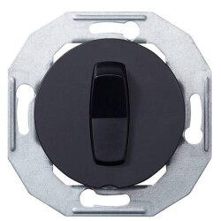 ELSO Kreuzschalter WDE011231  Zentralpl. schwarz Renova