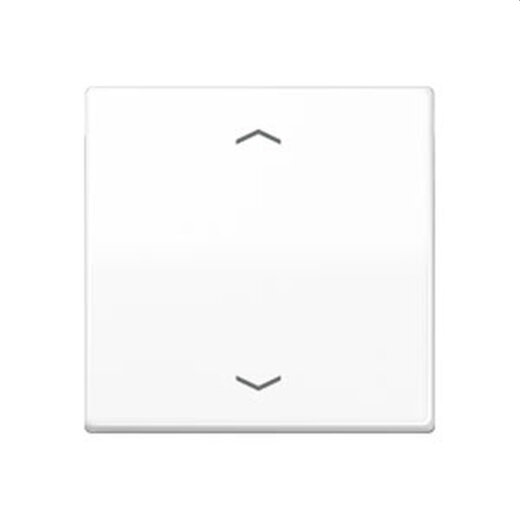 Jung LB-Management Taster 1fach, mit Pfeilsymbolen, Duroplast, Serie AS, alpinweiß AS1700PWW