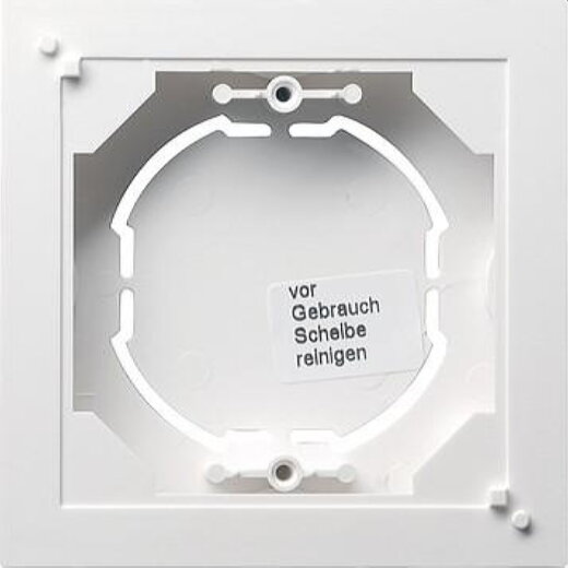 Gira AP-Gehäuse 021927 1fach flach System 55 reinweiss