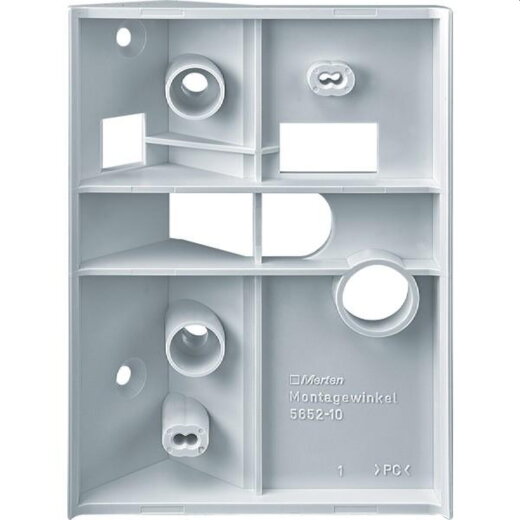 Merten Montagewinkel 565291 polarweiss Argus