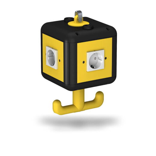 OBO Versorgungseinheit VH4 4SD mit 4 SCHUKO-Steckdosen