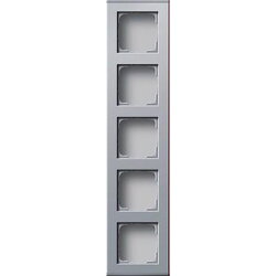 Gira Profil 136426 5fach 55 Aluminium