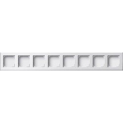 Gira Profil 136627 8fach 55 Farbe reinweiss