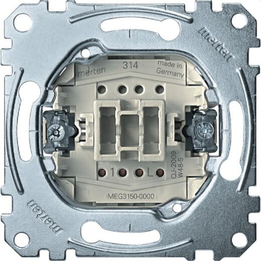 Merten Tastereinsatz MEG3150-0000 Schliesser 1pol. 10A AC250V