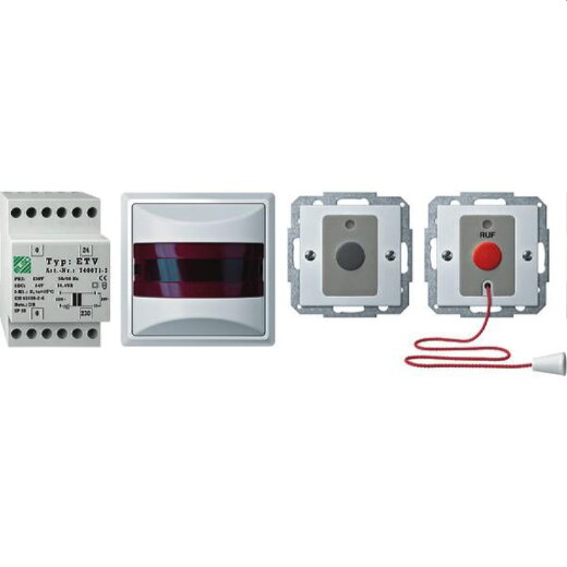 Merten Set MEG4848-1419 polarweiss glaenzend