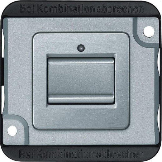 Merten Kreuzschalter MEG3117-7060 1polig mattsilber