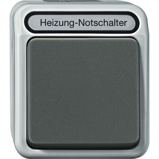 Merten Heizungnotschalter MEG3448-8029 1polig lichtgrau