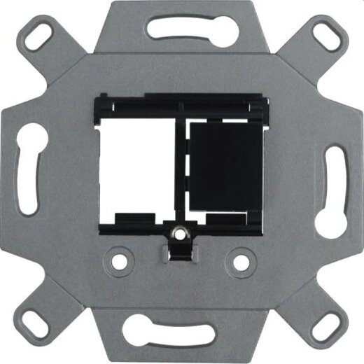 Merten Montageadapter MEG4580-0001 2fach schwarz