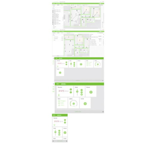 Merten Inbetriebnahmetool eConfigure KNX lite grafisch