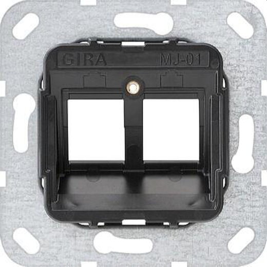 Gira Tragring 560100 Modular Jack 1 2fach