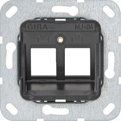 Gira Tragring 560400 Modular Jack 4 2fach