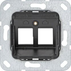 Gira Tragring 560800 Modular Jack 8 2fach