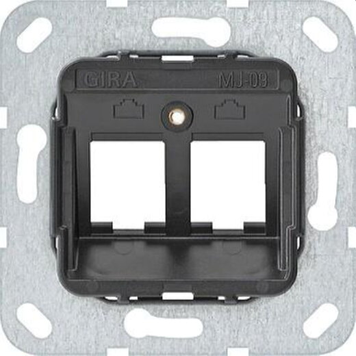 Gira Tragring 560900 Modular Jack 9 2fach