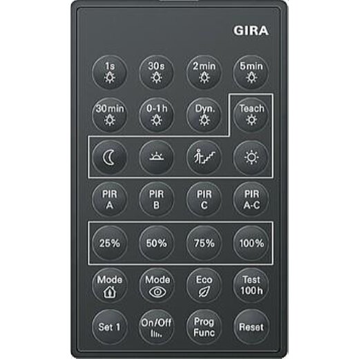 Gira IR-Fernbedienung 238200 PIR 1