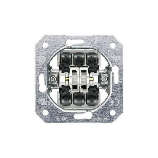 Siemens Schaltereinsatz 5TA2118 Doppel-Wechselschalter 10A