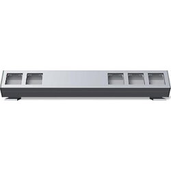 Gira Befestigungswinkel 119526 5fach + Winkel 55 Aluminium