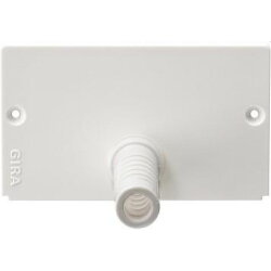 Gira Endkappe 135827 Profil 55 reinweiss