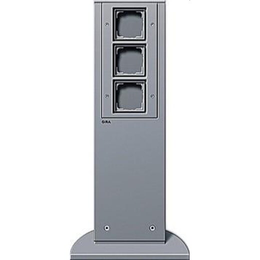 Gira Energiezapfsäule 134526 491 mm 3x Leereinheit Farbe Alu